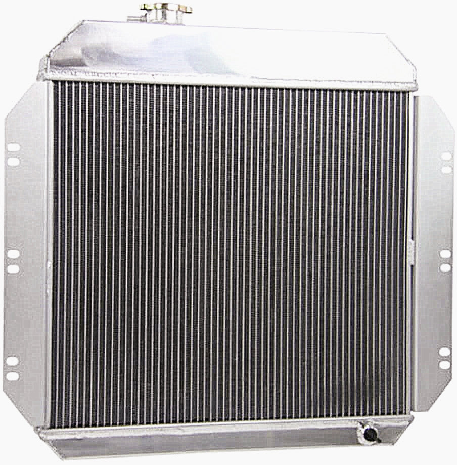 GPI 3 ROW ALUMINUM RADIATOR &FAN FOR 1949-1954 Chevy Cars V8 1949 1950 ...