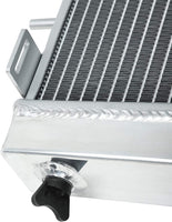 GPI 3 Row Aluminum Racing Radiator For 1991-2001 Jeep Cherokee/Comanche 2.5L/4.0L l4/l6 1991 1992 1993 1994 1995 1996 1997 1998 1999 2000 2001