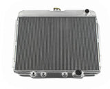 GPI Aluminum Radiator & fans For 1967-1970 Ford Mustang Mercury Cougar SBC V8 1967 1968 1969 1970