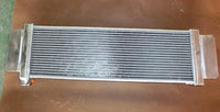 GPI 32" x10" x 3.5" Universal Aluminum Heat Exchanger Air to Water Intercooler+cap & FANS