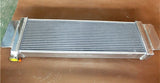 GPI 32" x10" x 3.5" Universal Aluminum Heat Exchanger Air to Water Intercooler+cap & FANS