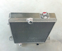 GPI 56mm Aluminum radiator & fan FOR 1965-1967 TRIUMPH TR4A Manual 1965 1966 1967 1968