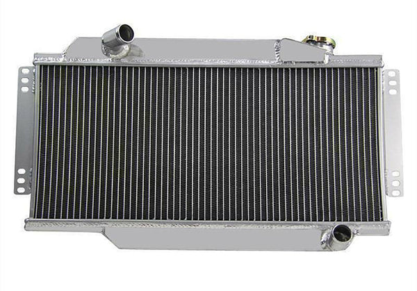 GPI 42MM ALUMINUM RADIATOR FOR 1964-1978 TRIUMPH SPITFIRE MARK III/IV/1500 1964 1965 1966 1967 1968 1969 1970 1971 1972 1973 1974 1975 1976 1977 1978