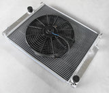 GPI  HI-FLOW Aluminum ALLOY RADIATOR AND  FAN FOR 1992-1999 BMW E36 M3/Z3/325TD 1992 1993 1994 1995 1996 1997 1998 1999 2000