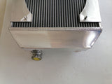 GPI 62MM Aluminum Radiator & Shroud & Fan For Morgan Plus Four / +4 2.1L 1964-1968 MT 1964 1965 1966  1967 1968