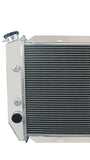 GPI Aluminum Radiator + Fan For 1969-1973 DPI381 Ford Mustang Cougar /Ford / Lincoln 1969 1970 1971 1972 1973