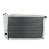 GPI Aluminum Radiator + Fan For 1969-1973 DPI381 Ford Mustang Cougar /Ford / Lincoln 1969 1970 1971 1972 1973