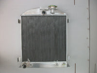 GPI 3ROW 62mm Aluminum Radiator & FAN FOR 1931-1932 Ford Hot Rod Chopped w/Ford 302 V8  Model A 1931 1932