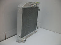 GPI 3ROW 62mm Aluminum Radiator & FAN FOR 1931-1932 Ford Hot Rod Chopped w/Ford 302 V8  Model A 1931 1932