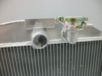 GPI 3ROW 62mm Aluminum Radiator & FAN FOR 1931-1932 Ford Hot Rod Chopped w/Ford 302 V8  Model A 1931 1932