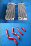 GPI ALUMINUM RADIATOR + HOSE FOR 2007-2009 YAMAHA  YZF250 YZ250F YZF 250  YZ 250 F  2007 2008 2009