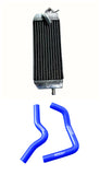 GPI Aluminum Radiator and hose FOR 2002-2021 SUZUKI RM85 RM 85 2002 2003 2004 2005 2006 2007 2008 2009 2010 2011 2012 2013 2014 2015 2016 2017 2018 2019 2019 2020 2021