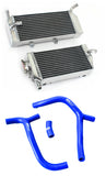 GPI  Aluminum Radiators +HOSE For 2009-2012 Honda CRF450R CRF450 R 2009 2010 2011 2012