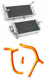 GPI  Aluminum Radiators +HOSE For 2009-2012 Honda CRF450R CRF450 R 2009 2010 2011 2012