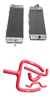 GPI R&L Aluminum  radiator & hose FOR 2011-2016 KAWASAKI KXF250  2011 2012 2013 2014 2015 2016 KXF 250