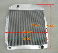 GPI Aluminum Radiator & fan FOR 1949 -1953   Ford v8 Cars 1949 1950 1951 1952 1953