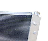 GPI 3 core aluminum radiator +fan for 1981-1990 Chevy C K P R V pickup Blazer 1981 1982 1983 1984 1985 1986 1987 1988 1989 1990