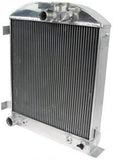 GPI 62MM Aluminum Radiator For Ford Chopped Ford V8 Hi-Boy Grill SHORTER 1932 AT 1933 1934 1935 1936 1937 1938