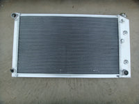 GPI 3 Rows Aluminum Radiator & TWO FANS for 1967-1980 GM / Chevy 1967 1968 1969 1970 1971 1972 1973 1974 1975 1976 1977 1978 1979 1980