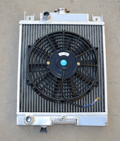 GPI 40mm Aluminum Radiator & fan FOR 1989-1994 SUZUKI SWIFT GTI 1.0/1.3/1.6 1989 1990 1991 1992 1993 1994