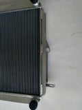 GPI  3 Row Aluminum Radiator& fan For 1984-1989 Toyota Land Cruiser BJ70/BJ71/BJ73/BJ74/BJ75  1984 1985 1986 1987 1988 1989