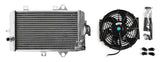 GPI Aluminum Radiator& FAN For 2013-2023 Yamaha Raptor 700 YFM700R YFM 700R 2013 2014 2015 2016 2017 2018 2019 2019 2020 2021 2022