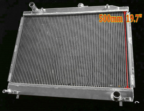 GPI Aluminum Radiator For Mitsubishi Pajero NM-NT 3.0/3.5/3.8L V6 GDi V65/V75 Petrol MT 1999-2020 2000 2001 2002 2003 2004 2005 2006 2007 2008 2009 2010 2011 2012 2013 2014 2015 2016 2017 2018 2019 2019