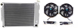 GPI Aluminum radiator +FANS for Chevy Camaro/Pontiac Firebird 350 396 Big Block V8 AT 1967-1969  1967 1968 1969