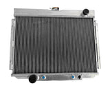 GPI 3 Row Aluminum Radiator + Shroud Fan For 1967-1970 Ford Mustang Big Block 390 428 429 302 351 1967 1968 1969 1970