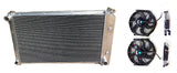 GPI 3 ROW Aluminum Radiator + FANS for  1970-1981 Pontiac Firebird Trans Am  1970 1971 1972 1973 1974 1975 1976 1977 1978 1979 1980 1981