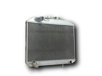 GPI 3 Row aluminum radiator & FANS for 1941-1952 JEEP Willys 1941 1942 1943 1944 1945 1946 1947 1948 1949 1950 1951 1952