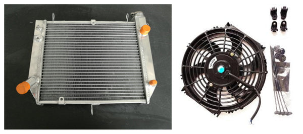 GPI Aluminum Radiator& Fan for 1998-1999 YAMAHA YZF R1 1998 1999