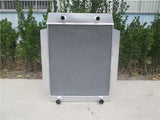 GPI Aluminum Alloy Radiator & fan Fit 1949-1953 Ford Car W/Flathead V8 Engine M/T 62MM CORE 1949 1950 1951 1952 1953