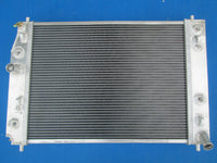 GPI 3 ROW Aluminum Radiator For  2005-2013 Chevy Corvette C6 V8 Double Oilcooler 2005 2006 2007 2008 2009 2010 2011 2012 2013