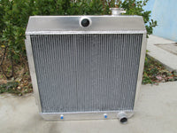 GPI 62mm 3Row Aluminum Radiator For 1955-1957 Chevy One Fifty Series V8 MT 1955 1956 1957