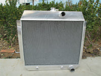 GPI 62MM 3 Row Aluminum Radiator For 1949-1954 CHEVY STYLELINE/FLEETLINE/BEL AIR V8 1949 1950 1951 1952 1953 1954