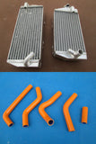 GPI Aluminum Radiator & Silicone hose FOR 2006 Suzuki RMZ450 RMZ 450