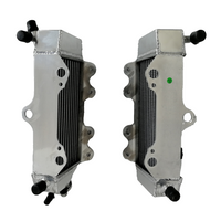 GPI Aluminum radiator and hose FOR 2001-2005 Yamaha YZ250F YZ 250 F/2001-2006 WR250F  WR 250 F  2002 2003 2004