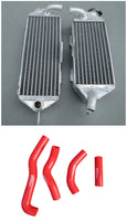 GPI Aluminum Radiator & Hose For 1988-1989 Kawasaki KX 250 KX250 1988 1989 88 89