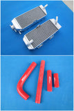 GPI Aluminum radiator& Silicone hose for 1998-2000 YAMAHA  WR400F/WR/WRF 400 F 1998 2000 1999