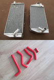 GPI Aluminum Radiator & Silicone hose FOR 2006 Suzuki RMZ450 RMZ 450