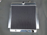 4 Row Aluminum Radiator For 1955-1959 Chevy/GMC 100/150 C/K Truck Pickup Apache 1955 1956 1957 1958 1959