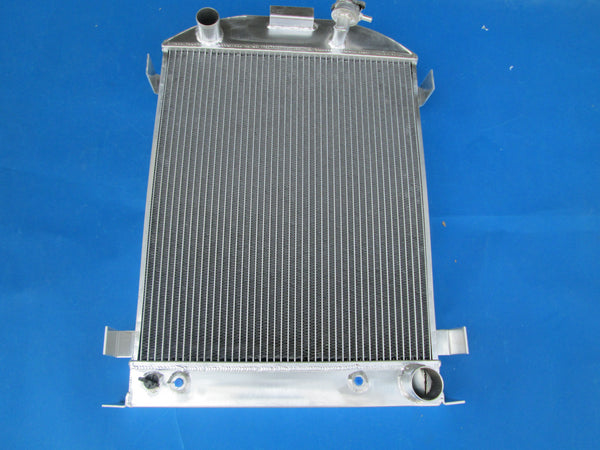 GPI 3 ROW Aluminum Radiator for  1932 FORD HI-BOY Grill Shells CHEVY ENGINE  1932