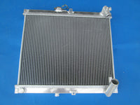 GPI Aluminum radiator  & fan for 1986-1988  mazda RX7 FC3S RX-7 FC-3S S4 MT 1986 1987 1988