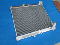 GPI Aluminum radiator  & fan for 1986-1988  mazda RX7 FC3S RX-7 FC-3S S4 MT 1986 1987 1988