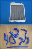 GPI Aluminum Radiator &Silicone Hose for 1961-1999 Austin Rover Mini Cooper S/SPI 1275/1.3L  1962 63 64 65 66 67 92 93 94 95 96 97 98