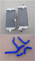 GPI Aluminum Radiator + Hose For 2013-2014 Honda CRF450R CRF 450 R CRF 450R 2013 2014 13 14