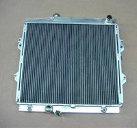 GPI 3 Core 52mm Aluminum Radiator & fan For  1997-2005 TOYOTA Hilux RZN149 - RZN174 2.7L Petrol 1997 1998 1999 2000 2001 2002 2003 2004 2005