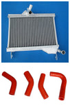 GPI  GPI Aluminum Radiator & HOSE  FOR 1984-1988 Yamaha RZ350 RRZ 350 RD350 RD250 RD 350 250 1984 1985 1986 1987 1988