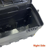 GPI Storage Box For 1999-2007 Chevy/GMC Silverado/Sierra 1500 2500 3500 1500HD 2500HD 3500HD,Tool Box,Combination lock,Wheel Well Storage,Swing Pickup Truck Bed Storage